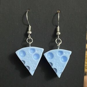 Blue Cheese Earrings